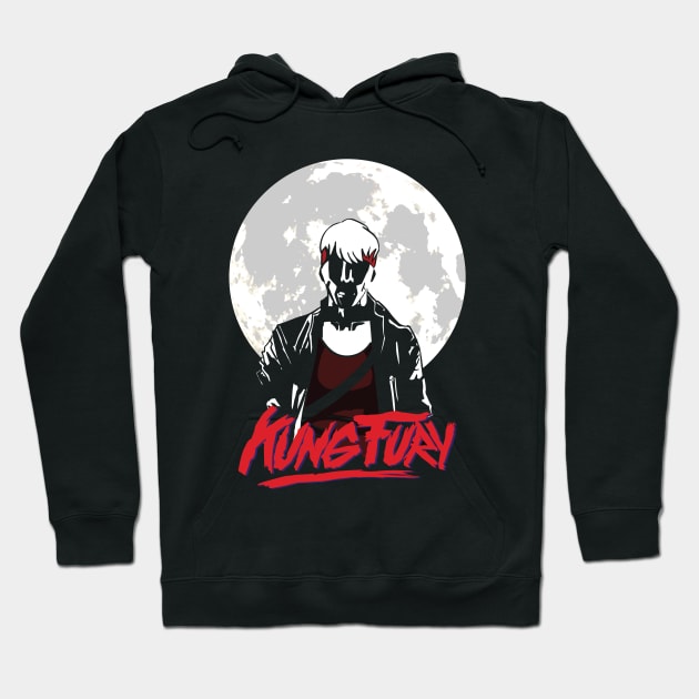 Kung Fury - Moonlit Avenger Hoodie by PopCultureRef